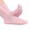 Pink, variant on Silicone Moisturizing Socks for Dry Cracked Feet 1 Pair Heel Socks for Men and Women Highly Stretch Foot Care Pedicure
