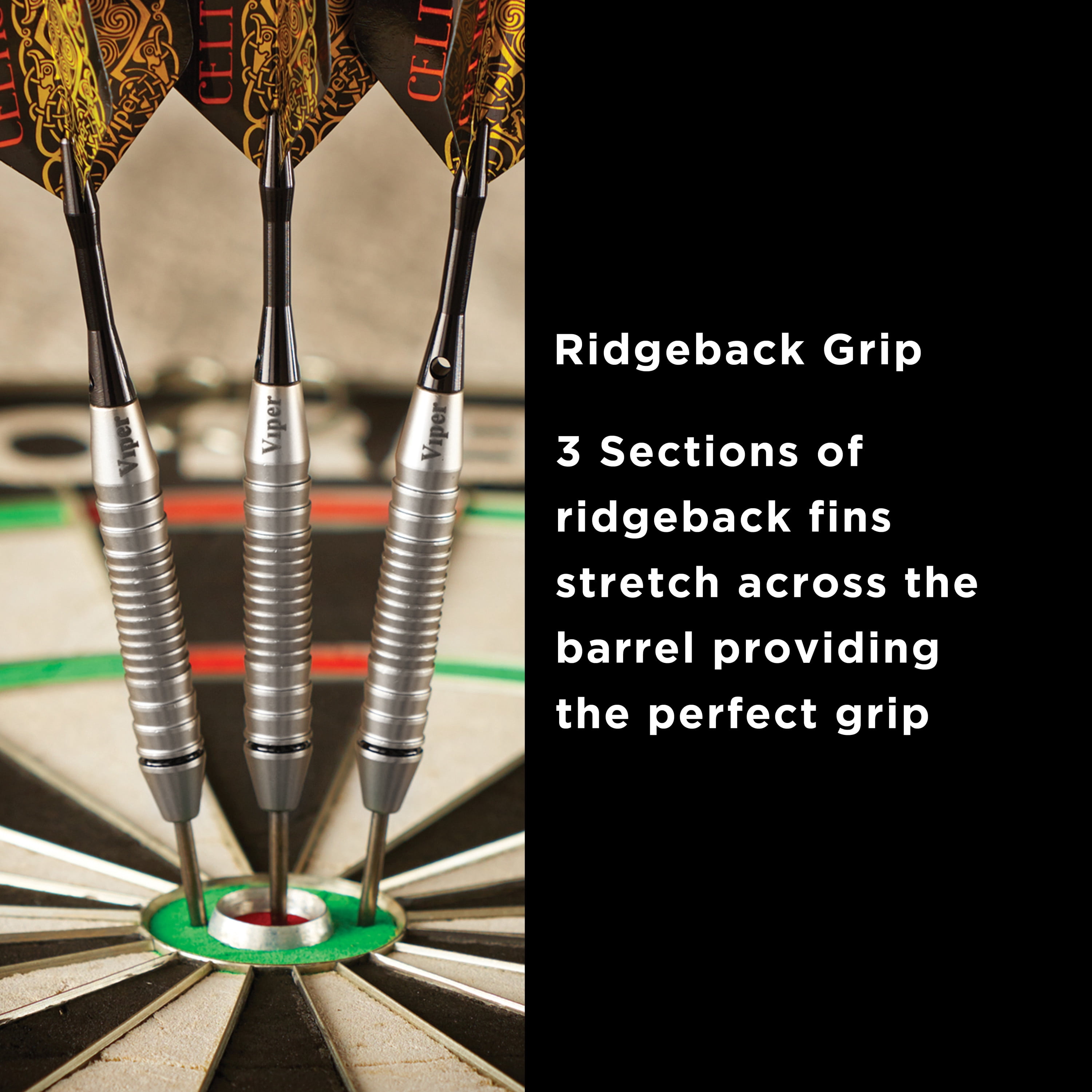 Viper Underground Celtic Blood Steel Tip Dart Set, 22 Grams