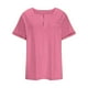 thumbnail image 4 of Puntoco 2024, tops de verano a la moda para mujer, tops de talla grande para mujer, blusa Sexy con cuello en V, blusa holgada informal sólida de manga corta para verano, 4 of 6