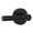 Black, variant on Miseno Mlk4012 Elkton Round Rod Passage Door Lever Set - Black