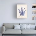thumbnail image 3 of Wild Apple Portfolio 'Botanical Fern IV Blue' Canvas Art, 3 of 3
