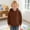 Coffee, variant on Zecgelong Girls Hooded Sweatshirts Pullover Long Sleeve Hoodies Solid Color Basic Kids Unisex Boys Tops,White 3-4 Years