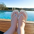 thumbnail image 6 of LAVRA Women's Flip Flop Glitter Bling Thong Sandals Bridal, 6 of 9