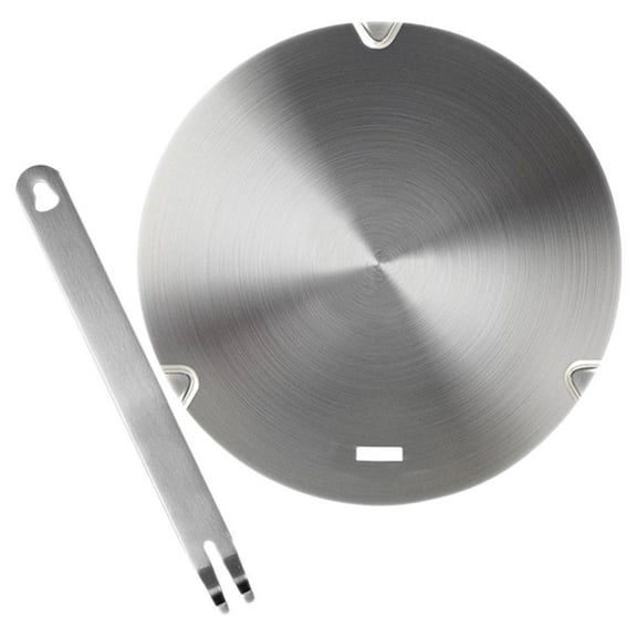 RENACLIPY Stainless Steel Aluminum Alloy Induction Cookware Adapter Plate for Efficient Heat Transfer on Pans
