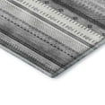 thumbnail image 3 of Addison Rugs Mayfield Premium Machine Washable Transitional Stripes Gray Rectangle Rug, 9' x 12', 3 of 6