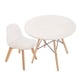 thumbnail image 2 of Mesa Circular Duduk Berlin - Silla Frankfurt Blanco, 2 of 3