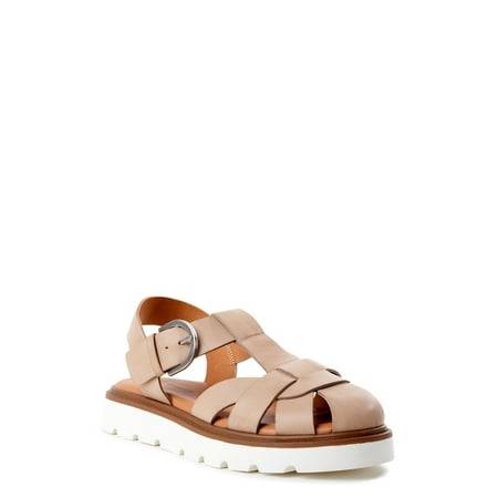 

Time and Tru Women s Fisherman Platform Sandals