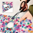 thumbnail image 6 of Yayeee Faucet Mat for Kitchen Sink 14.7" Diatomite Long Splash Guard Pad, Light Colorful Circles, 2 Pack, 6 of 7