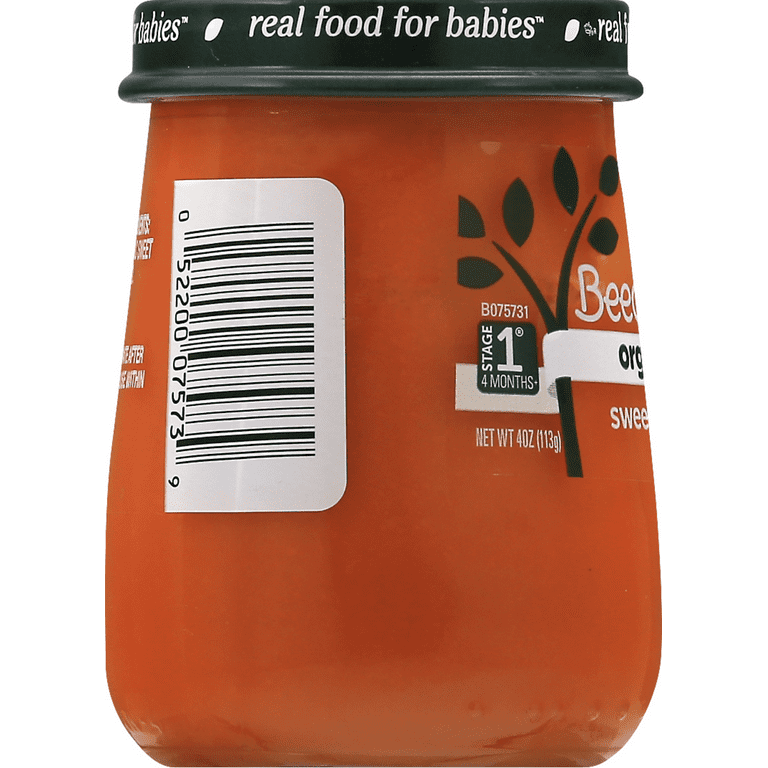 Beech nut organic sweet potato 2025