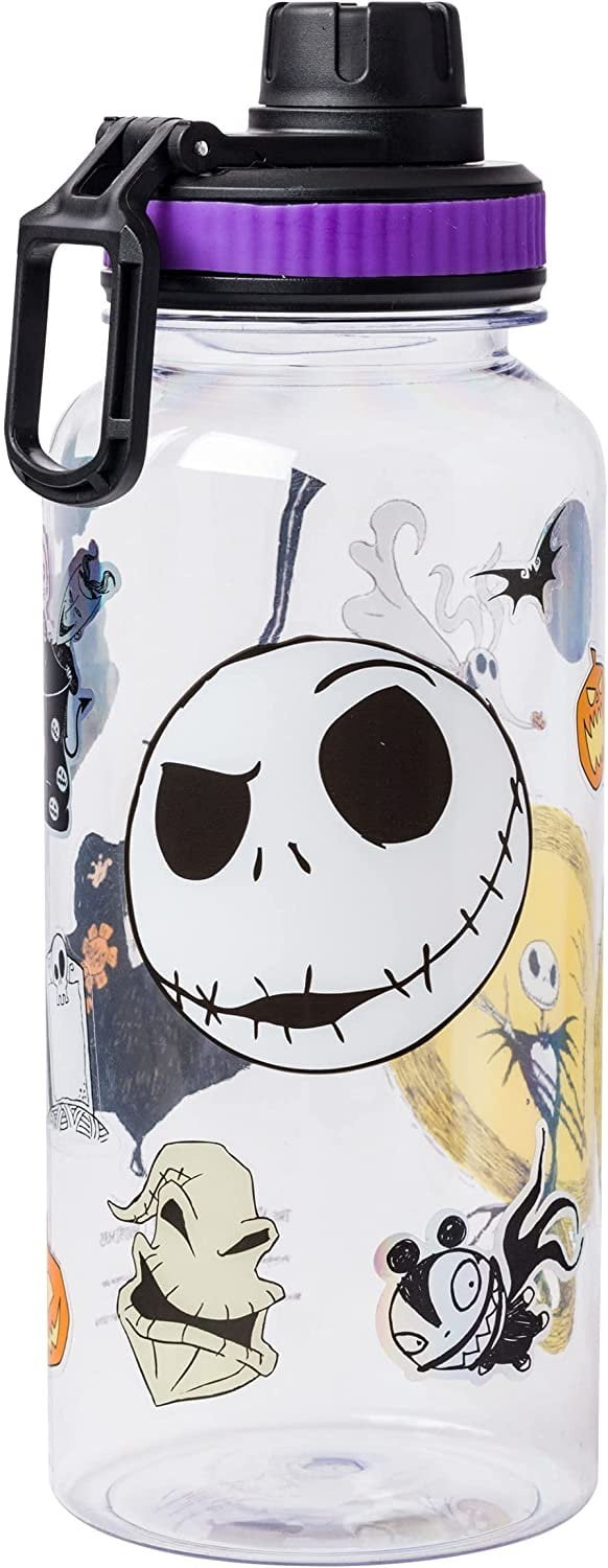 Nightmare Before Christmas Jack Face 32oz Plastic Bottle