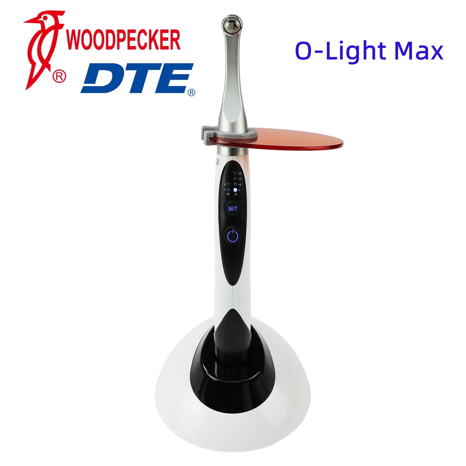 Fruity solid i aften Woodpecker DTE O-Light Max Dental LED Curing Light 1 Sec Cure Lamp Wide  Spectrum Metal Head, 1 Yearranty - Walmart.com