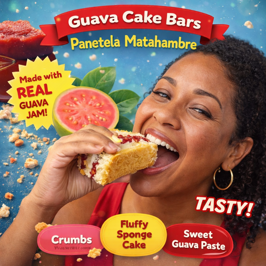 Jo Bakes Masa Real de Guayaba Guava Pastry Snack Bars, 10 Count
