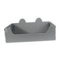 thumbnail image 5 of Kuntesetty Cat Litter Box Funny Open Cats Litter Box Tray for Indoor Cats Small Animals Gray, 5 of 9