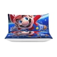 thumbnail image 2 of PlumberMario 3-Piece Bedding Set, Printed Quilt Set Twin Size, Full Size,Queen Size,King Size,for Men Women Children Boy Girl Teen Kids (1 Duvet Cover, 2 Pillowcases) Bed Set 90"x90", 2 of 8