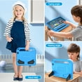 thumbnail image 6 of SUPNICE Kids Case for Fire Max 11 Tablet (13th Generation, 2023 Release), Fire Max 11 Tablet Case, Shockproof Lightweight Hanle Stand Case for All-New Amazon Kindle Fire Max 11 Tablet - Blue, 6 of 6