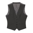 thumbnail image 1 of Burton Mens Essential Single-Breasted Slim Waistcoat, 1 of 7