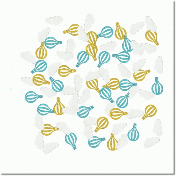 Celestial Celebration Confetti: Airborne Glitter for Cloud-Themed Events! Perfect for Baby Showers, Birthdays, Weddings, Graduations, and Retirement Parties.