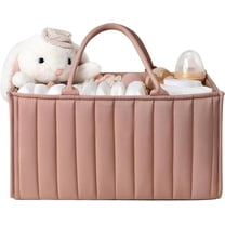 OUNONA Baby Diaper Bag for Newborns, Cotton Material, Color, Simple Design, 1 Pack, Spacious and