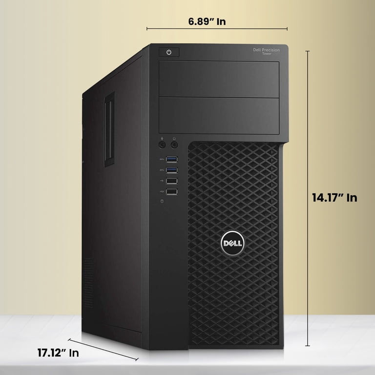 Restored Dell Precision 3620 Tower Desktop Computer – Intel Core