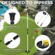 thumbnail image 5 of Set de Banderines de Golf KINGTOP 90 cm Portátil 4 Unidades para Interior y Exterior, 5 of 9