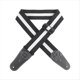 thumbnail image 1 of Correa de Guitarra Correas de Bajo de Guitarra EléCtrica Correa de Guitarra AcúStica Ajustable Suave Negro+, 1 of 5