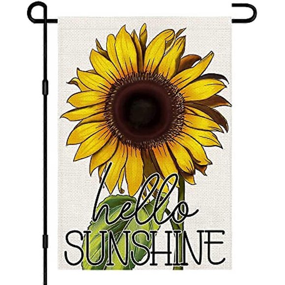 Summer Cool Sunflower Garden Flags