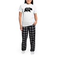 thumbnail image 5 of CafePress - Momma Bear Women's Light Pajamas - Women's Short Sleeve Print T-Shirt and Pants Light Cotton Pajama Set, 5 of 7