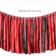 thumbnail image 3 of Tassel Garland Party Hanging Decorations Preassembled Colorful Fabric Shabby Chic Banner for Wedding Bachelorette Baby Shower Birthday 40in, 3 of 8