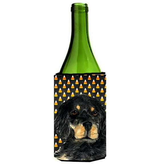Gordon Setter Candy Corn Halloween Portrait Wine Bottle  Hugger - 24 oz.
