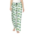 thumbnail image 1 of Balery St. Patrick's Day rainbows Pantalones de pijama para mujer, pijamas ultraligeros, pantalones de estar por casa-Small, 1 of 6