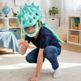 thumbnail image 6 of Dinosaur Skeleton Costume Sets – Realistic Spinosaurus-Style Matching Family Dress-Up Outfit with 3D Plush Skull Headpiece & Spine for Birthday Gifts & Halloween Cosplay Party, Gray, 35in, 6 of 8
