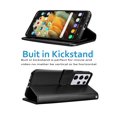 thumbnail image 4 of Galaxy S21 Plus 5G Case, Galaxy S21+ Wallet Case, Galaxy S21+ 5G 2020 PU Leather Cases, Njjex [Kickstand] Luxury PU Leather Wallet Case Flip Folio Cover [Card Slots] [Wrist Strap], 4 of 8