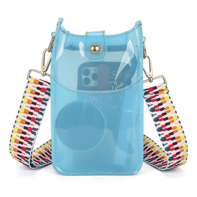 Bolso Hobo Diseñador Carteras para Mini Transparente Conciertos PVC Mujer