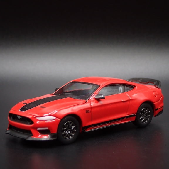 Open Box 2021-2023 FORD MUSTANG MACH 1 1/64 SCALE COLLECTIBLE DIORAMA DIECAST MODEL CAR