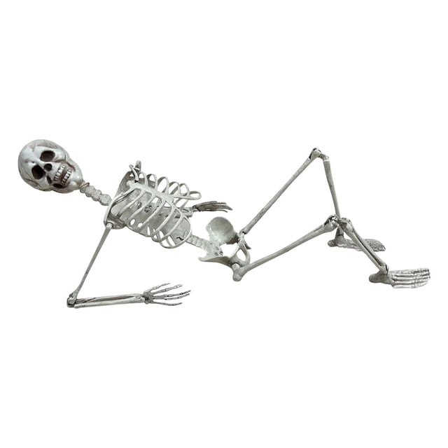 35.4 Inch Halloween Skeleton Prop Human Anatomy Model With Skull And Hands For Decoration Colorful Plastic colorful
