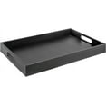 thumbnail image 1 of Home Redefined Bandeja Decorativa Clásica de Piel Sintética Rectangular de 45 X 30 Cm con Asas, Color Negro, 1 of 6