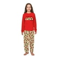 thumbnail image 4 of Christmas Cookie Crew Family Matching Pajama Set, Festive Red Holiday Design with Pet Outfit, 4 of 7