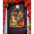 thumbnail image 2 of 8114030 Nativity Wooden Christmas Ornament Set of 2, 2 of 2