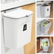 thumbnail image 1 of Cubo de basura para cocina - Cubo de basura blanco de 9 l para montar en la pared, 1 of 5