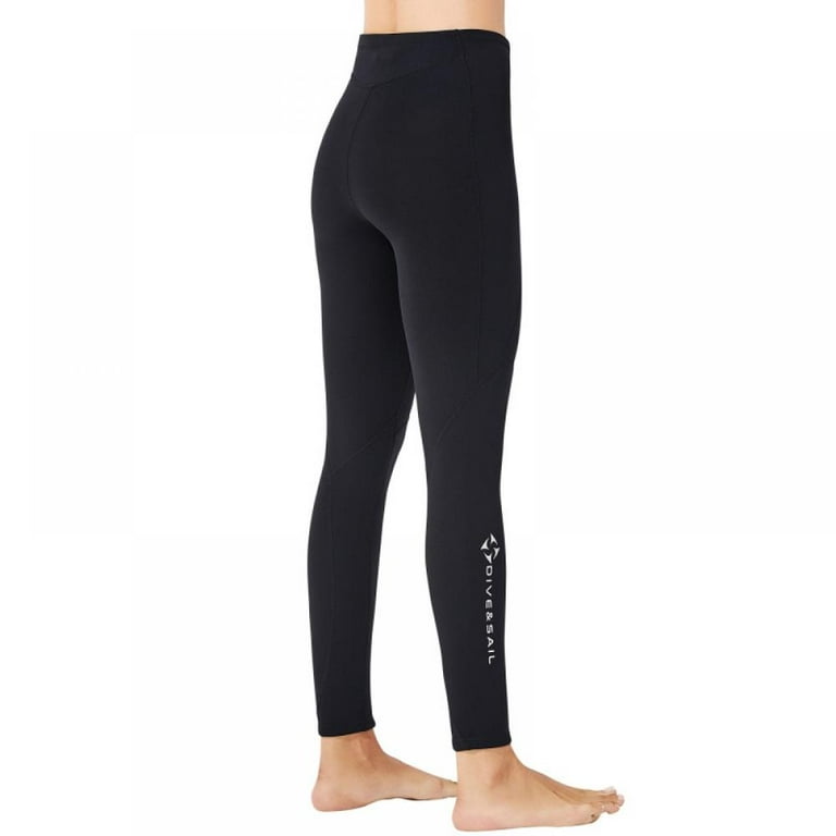 Women's Wetsuit Pants 2mm Neoprene High Waist Snorkeling Leggings Tights  for Water Aerobics,Swimming,Snorkeling,Surfing,Kayaking 