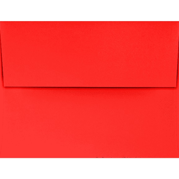 LUXPaper A2 Invitation Envelopes, 4 3/8 x 5 3/4, 60 lb. Electric Coral, 500 Pack