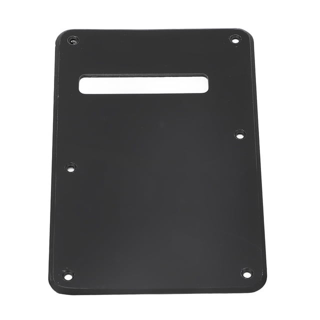 Guitar Back Plate, Scratch Plastic Guitar Back Plate Pickguard Tremolo Cavity Cover Backplate With Screws For ST SQ