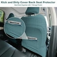 thumbnail image 5 of (Pack of 2) All-inclusive Car Front Seat Covers, Universal Auto Front Seats Protector Fits for Car, SUV, Truck, Blue, 5 of 9