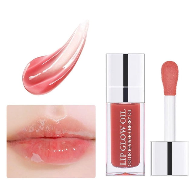 CAIROYAR Aceite labial hidratante de 6 ml, capa voluminizadora para labios, lápiz labial, brillo labial, labios teñidos X1