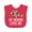 Fuchsia, variant on Inktastic My Memaw Loves Me Grandkids Owl Girls Baby Bib