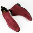 thumbnail image 4 of Men's Suede Leather Chelsea Ankle Boots, 4 of 11