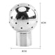 thumbnail image 4 of 1pc G1/2 Thread Female Stainless Steel Sanitary Spray Ball Tank Cleaning Ball (Fix), 4 of 4
