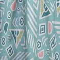 thumbnail image 4 of DESIGN ART Designart 'Pastel Tribal Retro Pattern' Mid-CenturyCurtain Single Panel 52 in. wide x 90 in. high - 1 Panel 90 Inches, 4 of 5
