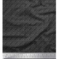 thumbnail image 1 of Soimoi Polyester Crepe Fabric Geometric Formula Education Theme Printed Fabric 1 Yard 42 Inch Wide, 1 of 3