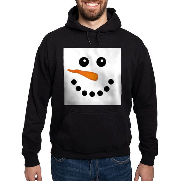CafePress - Snowman Face Sweater Sweatshirt - Pullover Hoodie, Classic, Comfortable Hooded Sweatshirt